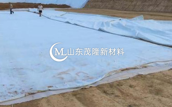 《現(xiàn)西咸新區(qū)高爾夫》土工布、復合土工布施工