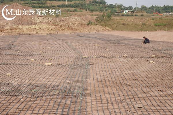 路基土工格柵施工照片真實(shí)  第6張