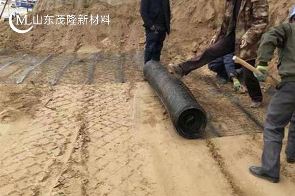 路基土工格柵施工照片真實(shí)  第8張